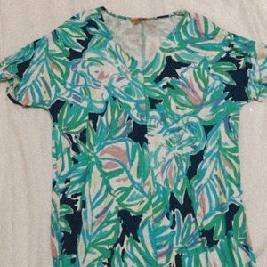 Lilly Pulitzer V-Neck Shift Dress
